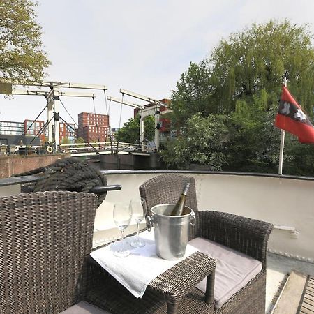 Houseboat Volle Maan Bed & Breakfast Amsterdam Bagian luar foto