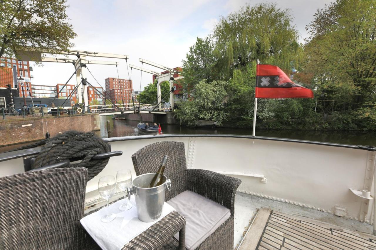 Houseboat Volle Maan Bed & Breakfast Amsterdam Bagian luar foto