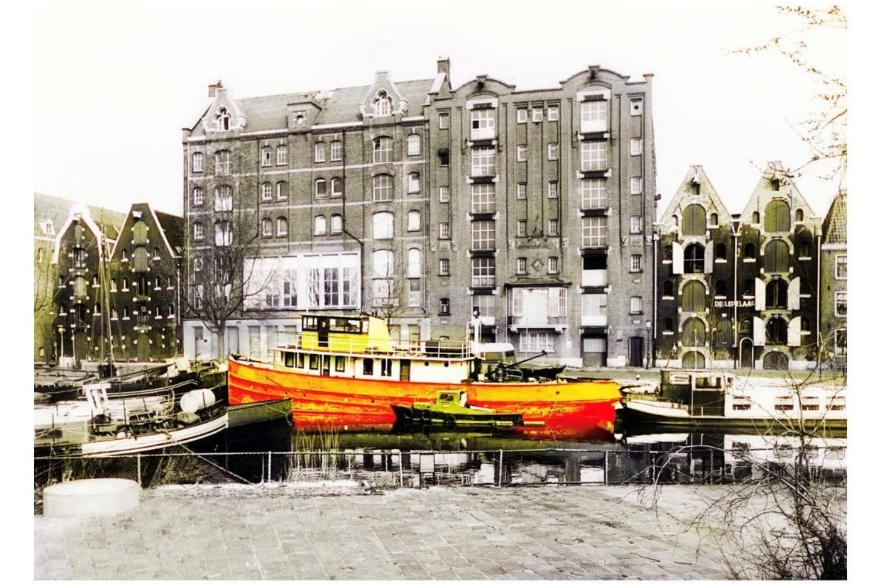 Houseboat Volle Maan Bed & Breakfast Amsterdam Bagian luar foto